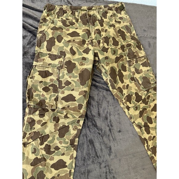 MNML Pant Men Camouflage Cargo Pockets size 30 - Picture 6 of 16